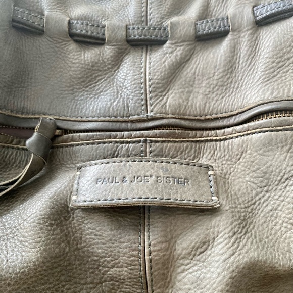Paul & Joe Sister Distressed Leather Handbag - Picture 2 of 6